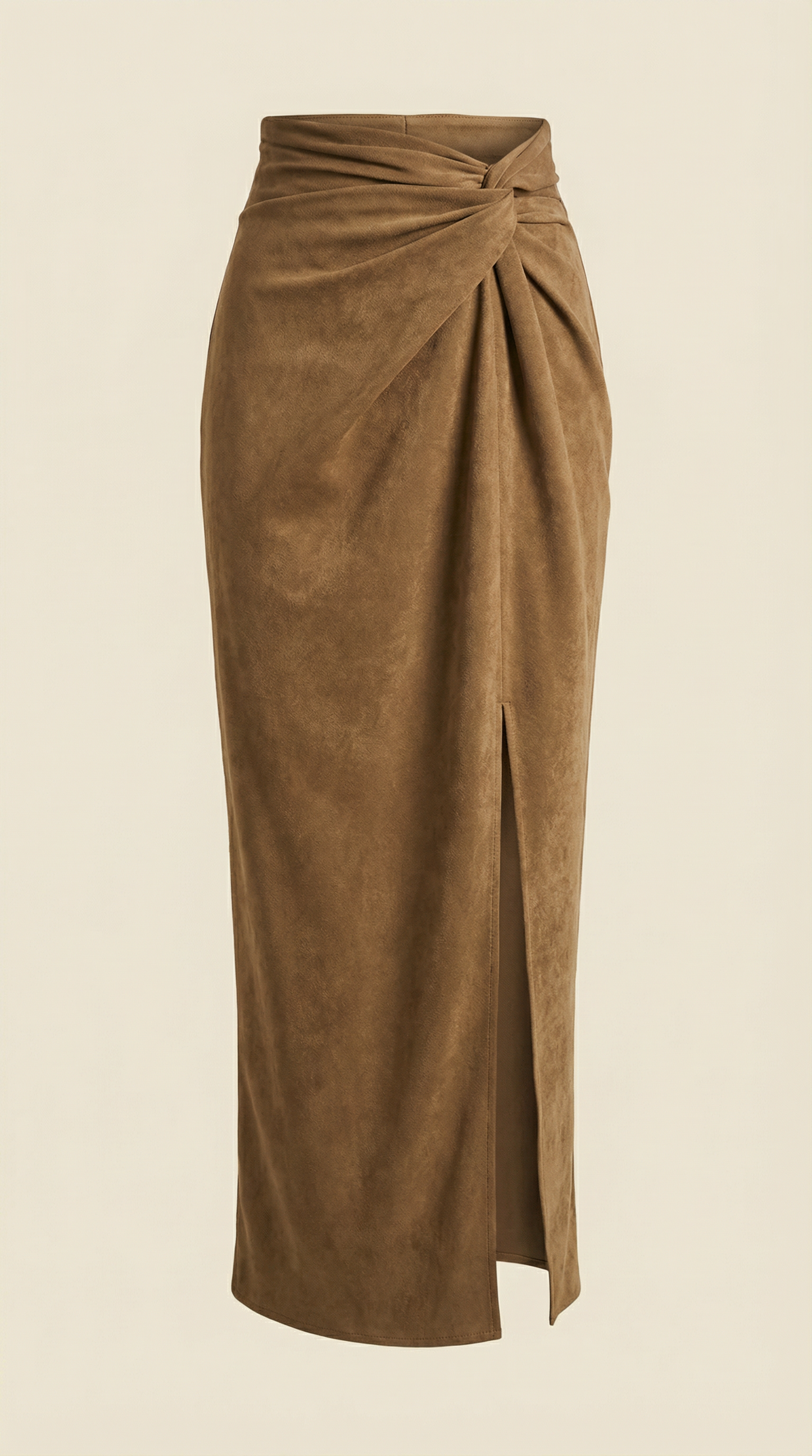 Women's Wrap Maxi Skirt with Tie Waist