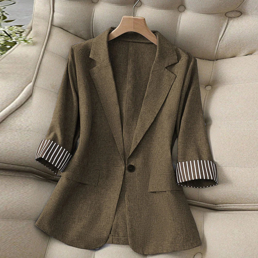 Women’s Rolled Cuff Tailored Blazer