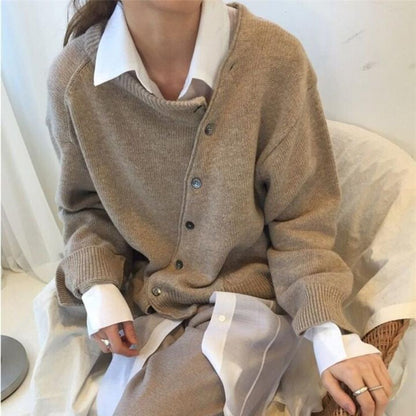 Lucille | Women's Cashmere Sweater, Soft Knit Warm Breathable, Autumn