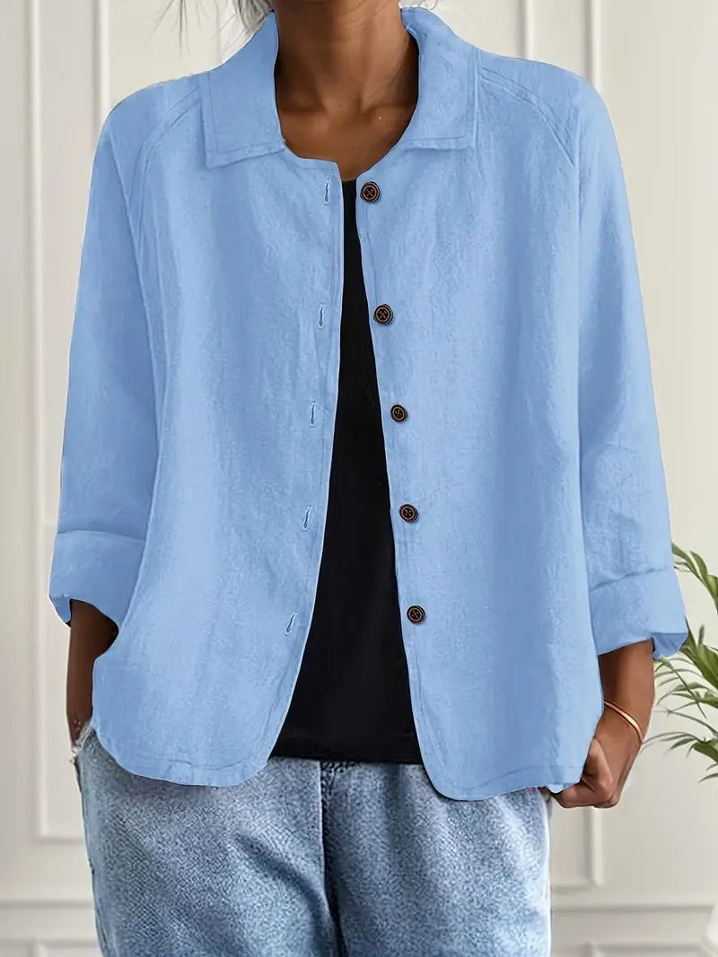 Sofia | Women's Classic Light Top, Versatile Everyday, Autumn