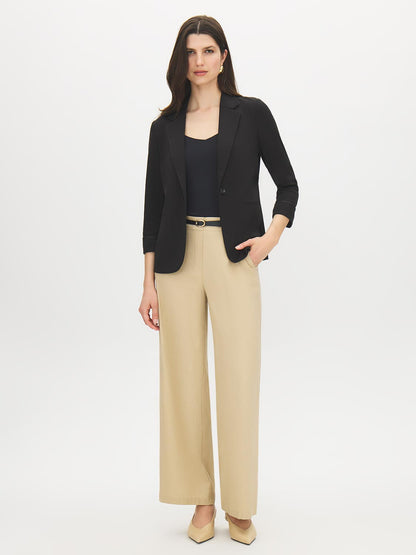 Margaux | Women's One-Button Blazer, Cuffed Sleeves Tailored, Autumn