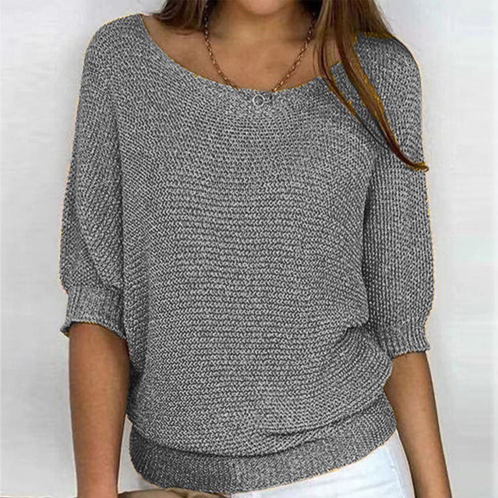 Sienna | Women's Featherlight Knitted Sweater Top, Soft Lightweight, Winter