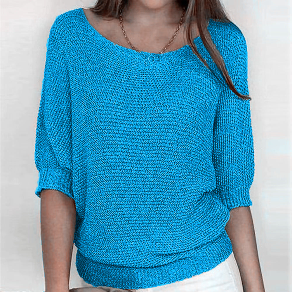 Sienna | Women's Featherlight Knitted Sweater Top, Soft Lightweight, Winter