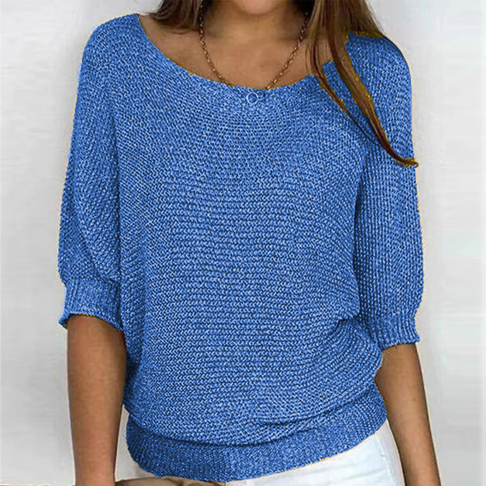 Sienna | Women's Featherlight Knitted Sweater Top, Soft Lightweight, Winter