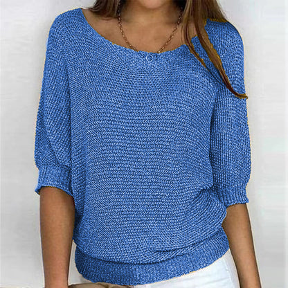 Sienna | Women's Featherlight Knitted Sweater Top, Soft Lightweight, Winter