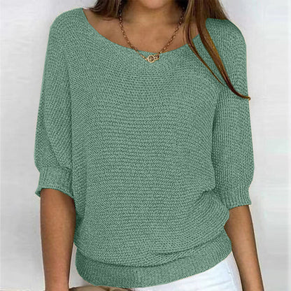 Sienna | Women's Featherlight Knitted Sweater Top, Soft Lightweight, Winter