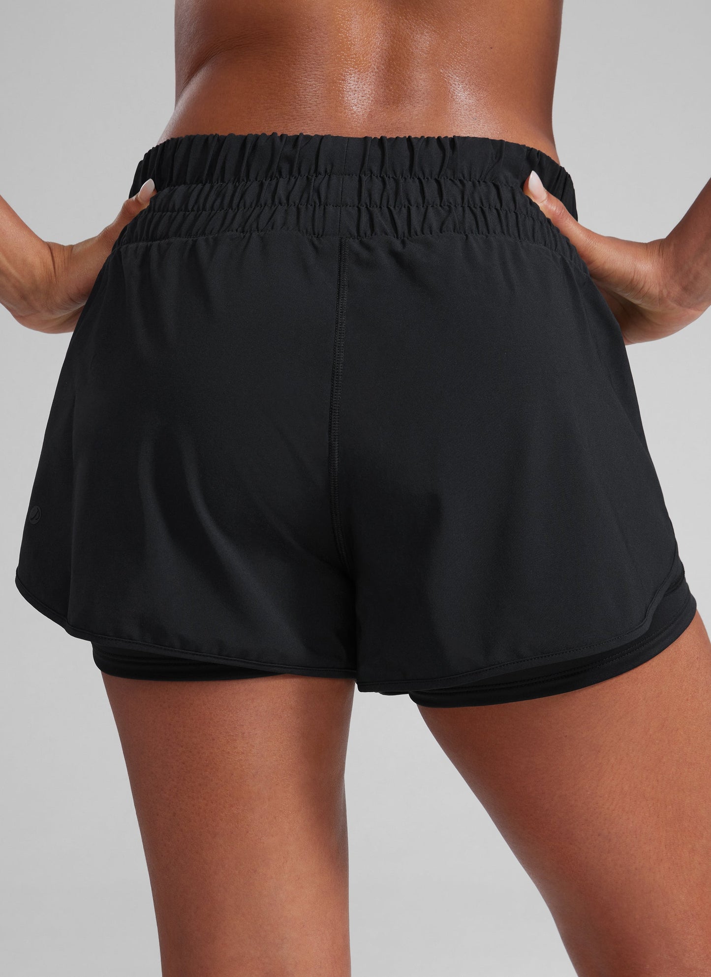 Women's High-Rise 2-in-1 Training Shorts with Pocket