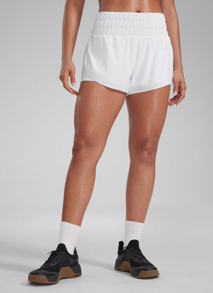 Women's High-Rise 2-in-1 Training Shorts with Pocket
