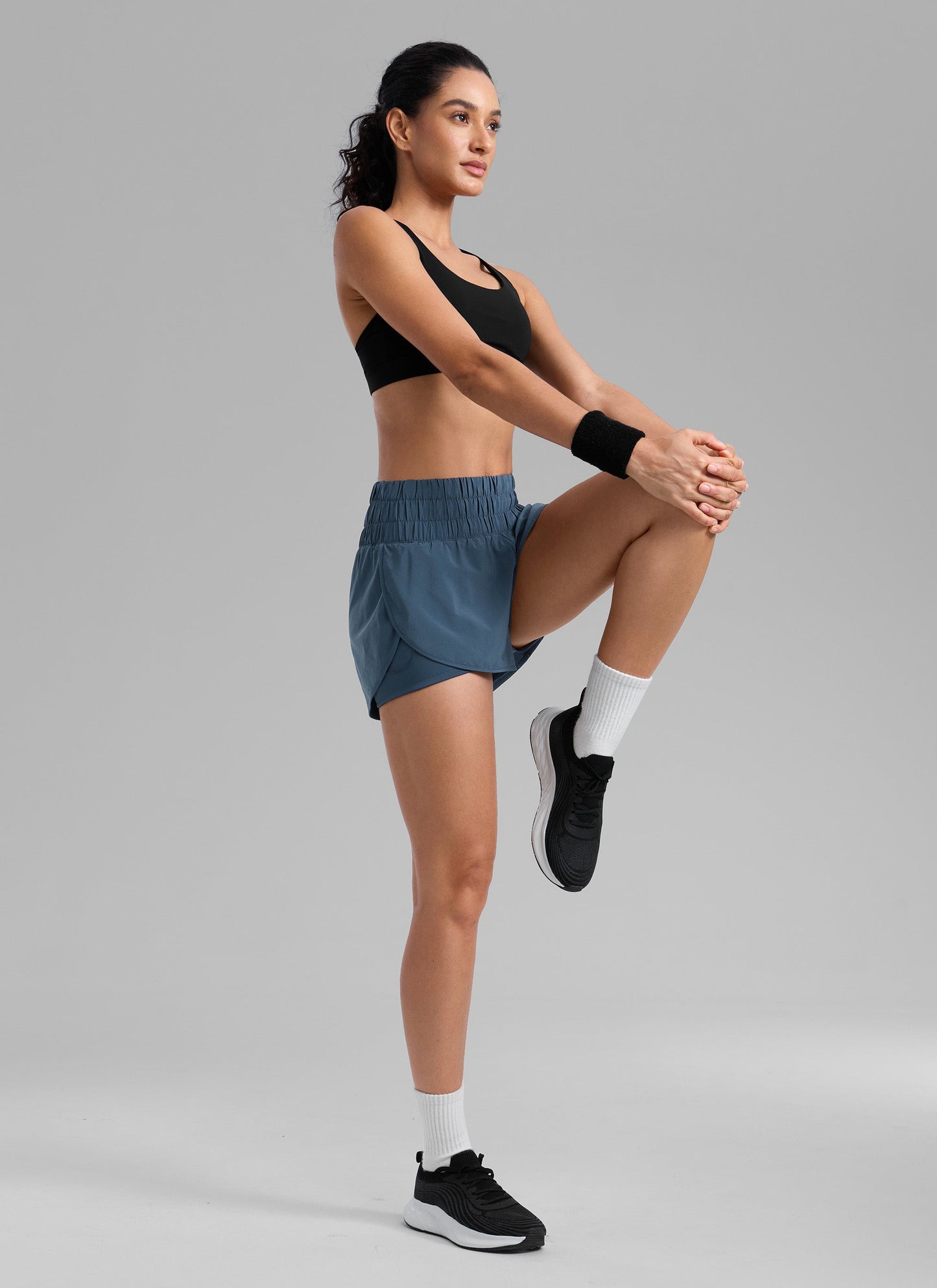 Women's High-Rise 2-in-1 Training Shorts with Pocket