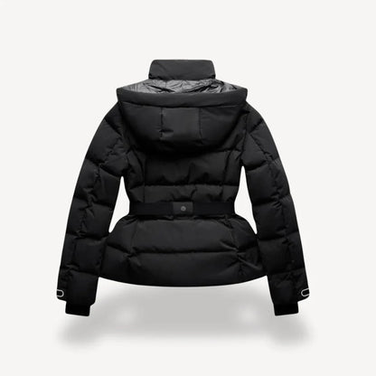 Florence | Women's Puffer Jacket, Hooded Quilted Padded Warm Zip, Winter