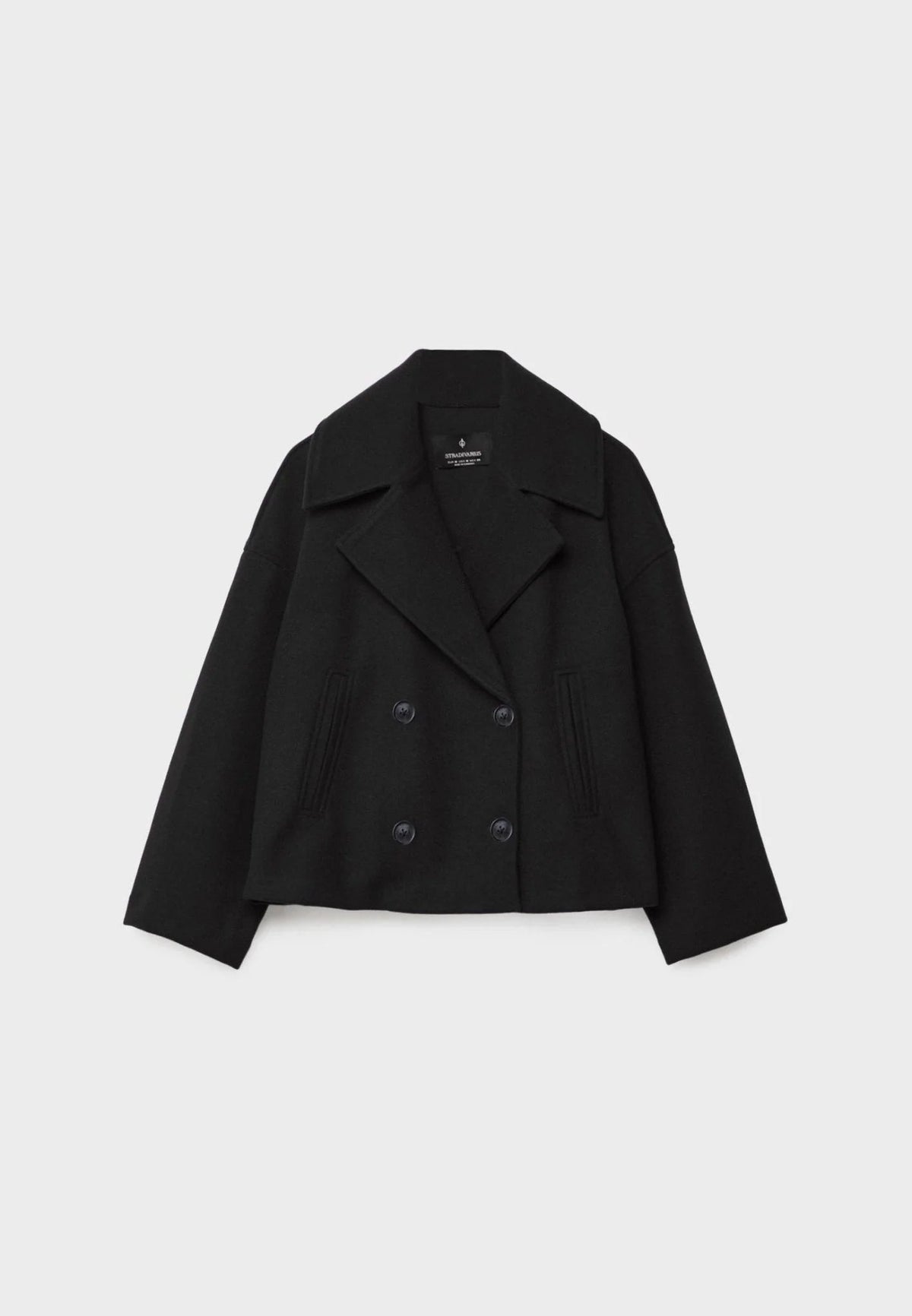 Madison | Women's Jacket Double-Breasted Tailored Structured Buttoned Smart Chic Occasion Office Everyday Autumn Winter Layering