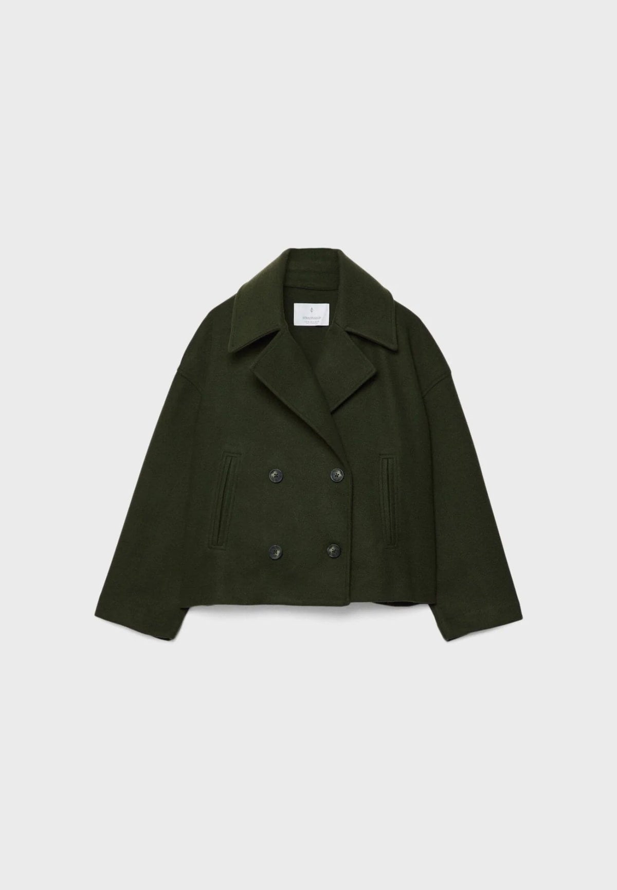 Madison | Women's Jacket Double-Breasted Tailored Structured Buttoned Smart Chic Occasion Office Everyday Autumn Winter Layering