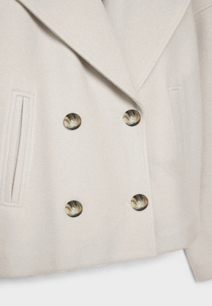 Madison | Women's Jacket Double-Breasted Tailored Structured Buttoned Smart Chic Occasion Office Everyday Autumn Winter Layering
