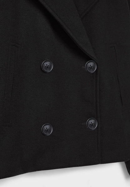 Madison | Women's Jacket Double-Breasted Tailored Structured Buttoned Smart Chic Occasion Office Everyday Autumn Winter Layering