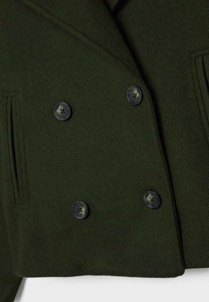 Madison | Women's Jacket Double-Breasted Tailored Structured Buttoned Smart Chic Occasion Office Everyday Autumn Winter Layering