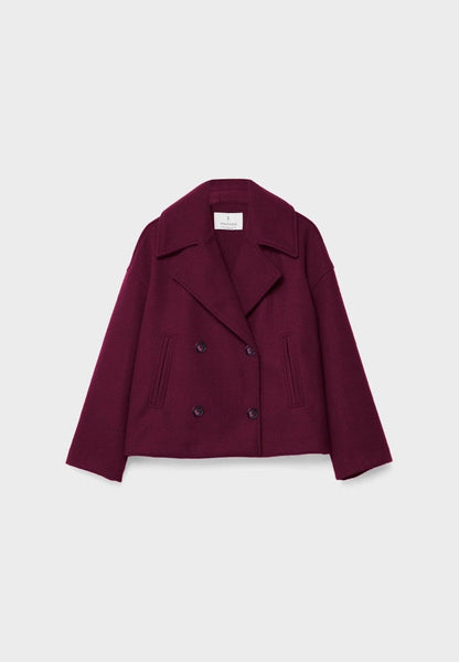 Madison | Women's Jacket Double-Breasted Tailored Structured Buttoned Smart Chic Occasion Office Everyday Autumn Winter Layering