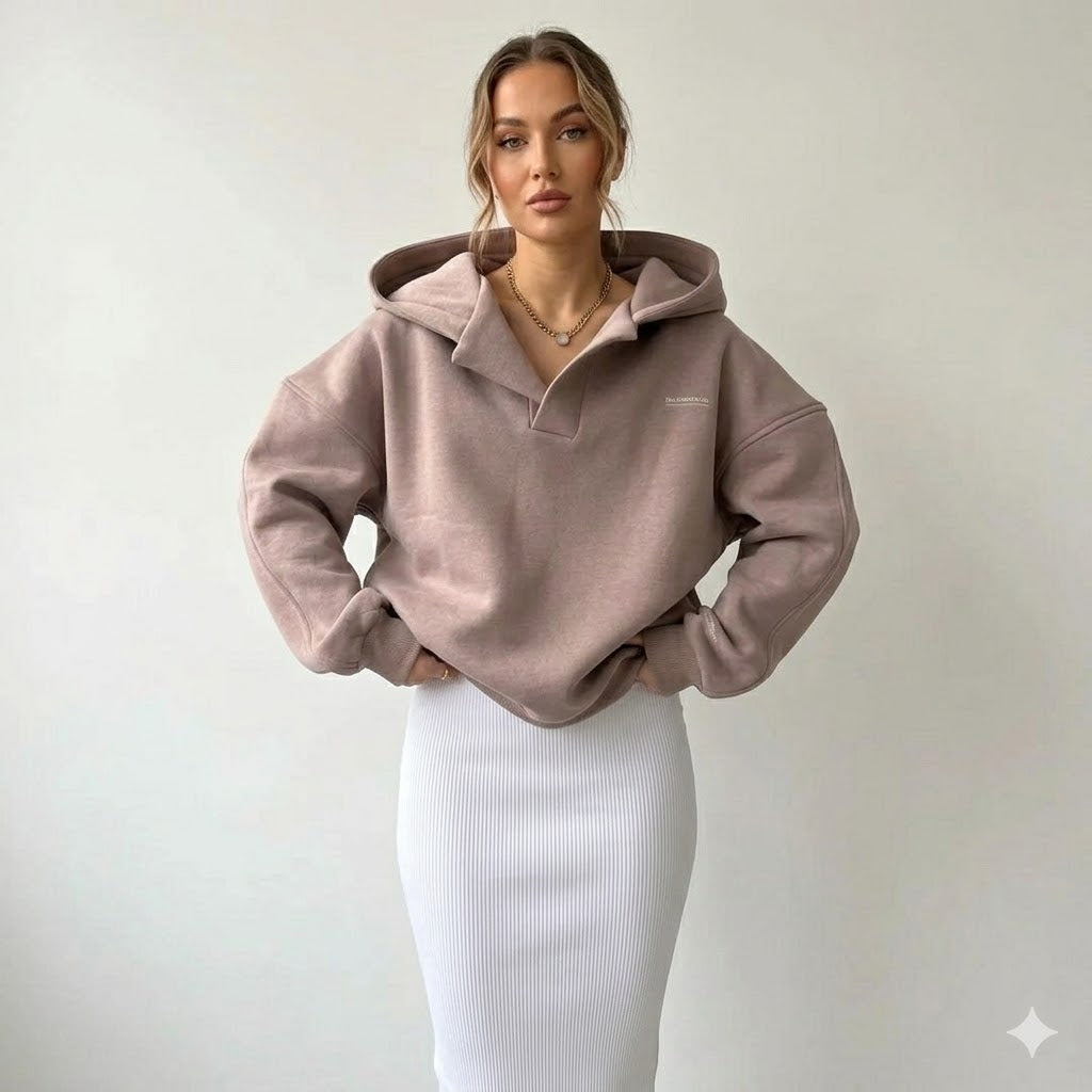 Sienna | Women's Oversized Lounge Hoodie, Relaxed Comfort, Winter