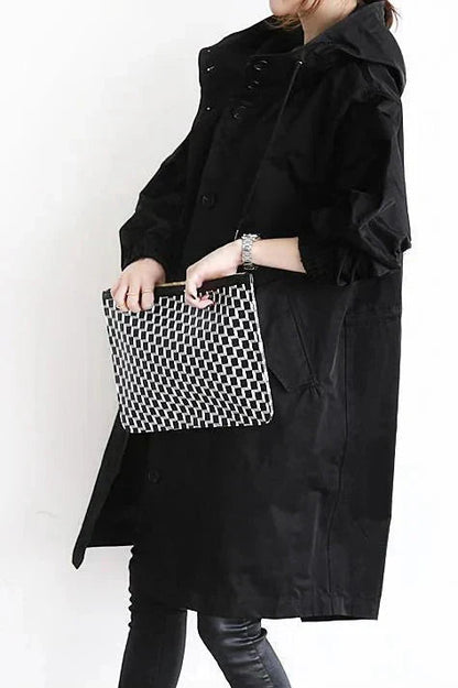 Elizabeth | Women's Waterproof Raincoat, Oversized Hood Breathable, Autumn
