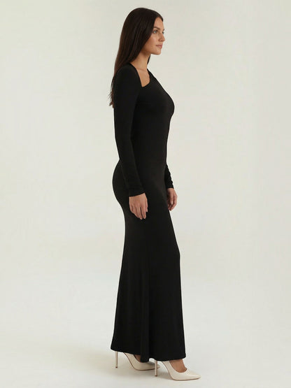 Women's Bodycon Maxi Dress with Fitted Silhouette