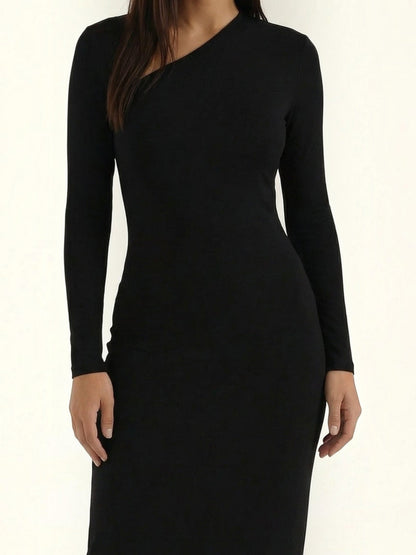 Women's Bodycon Maxi Dress with Fitted Silhouette