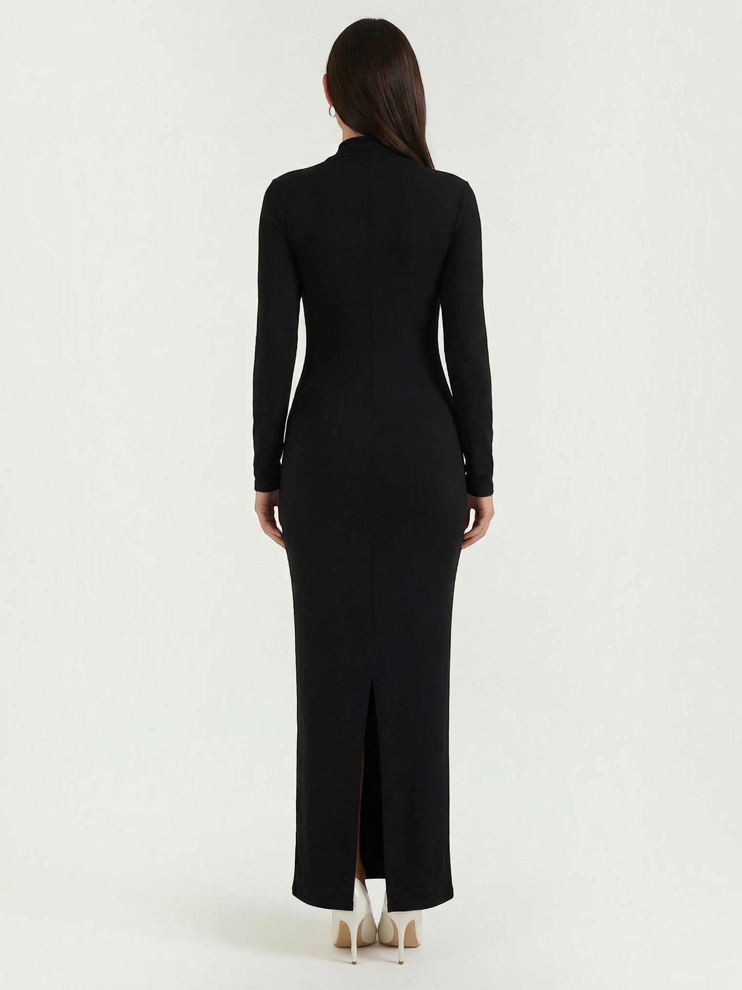 Women's Bodycon Maxi Dress with Fitted Silhouette