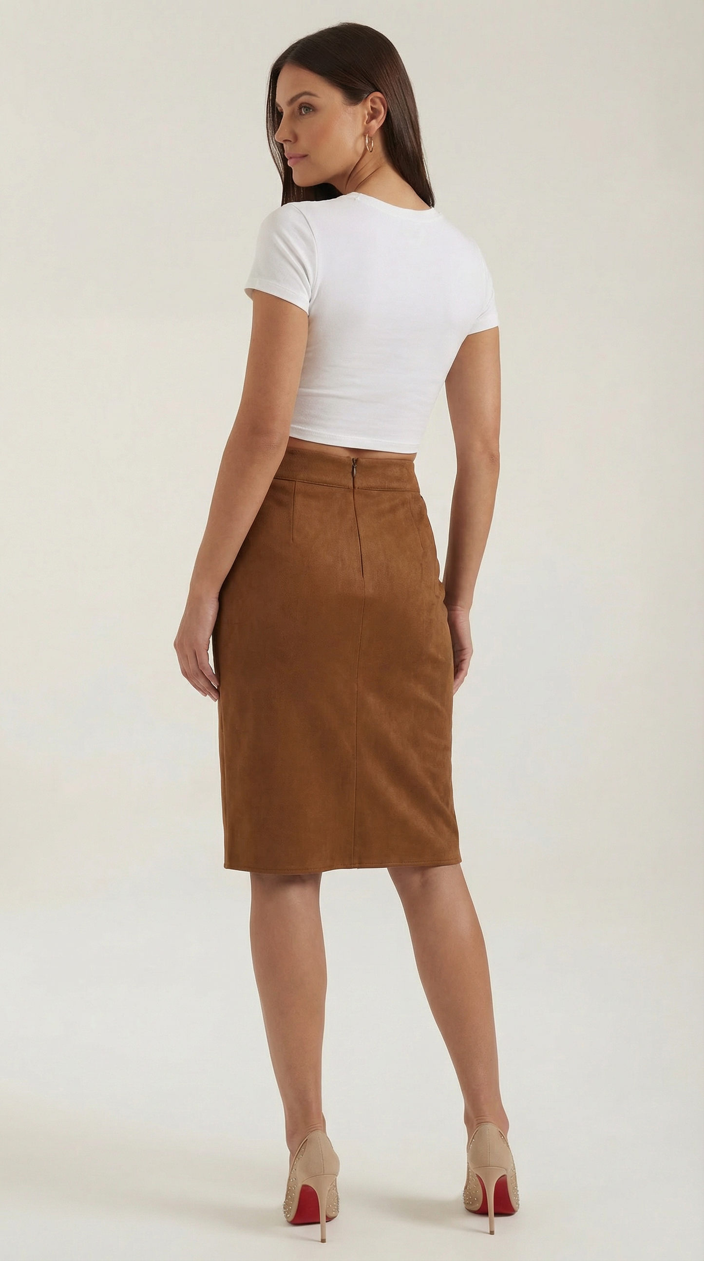 Women's Button Down Mini Skirt