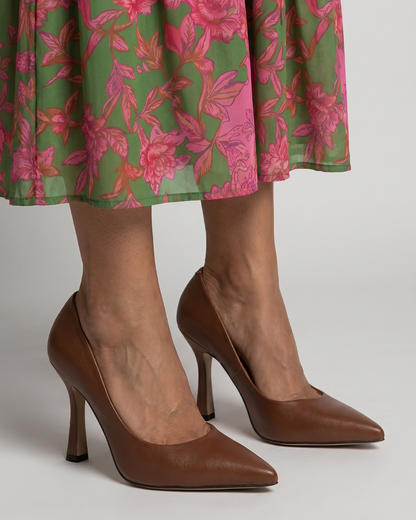 Women's Classic Stiletto Heel Pumps with Pointed Toe