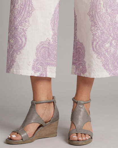 Women's Comfort Wedge Sandals with Open Toe