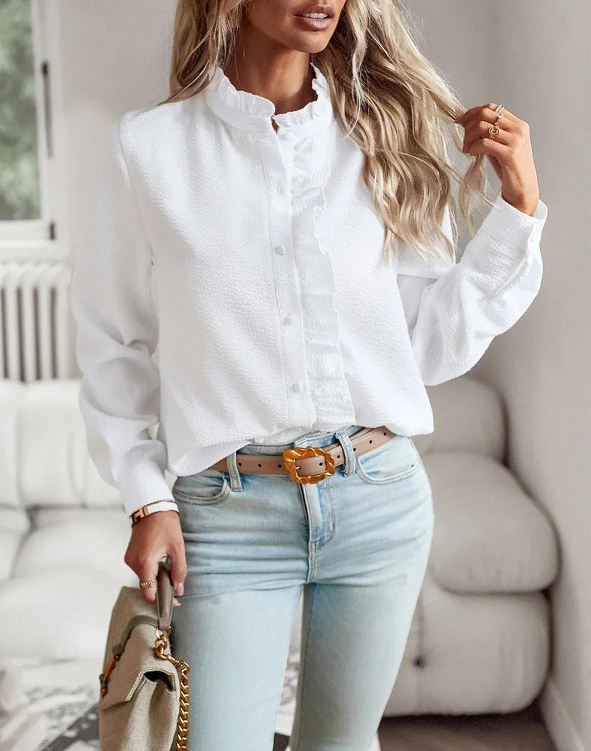 Women's Elegant Cotton Sleeve Top for Women