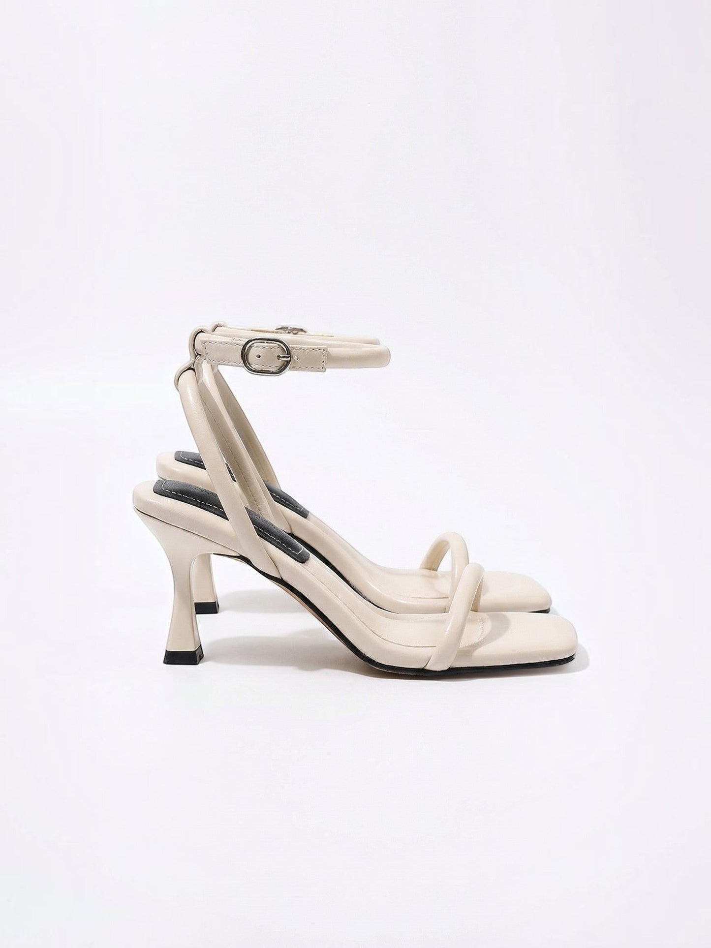Women's Heel Sandals with Ankle Strap