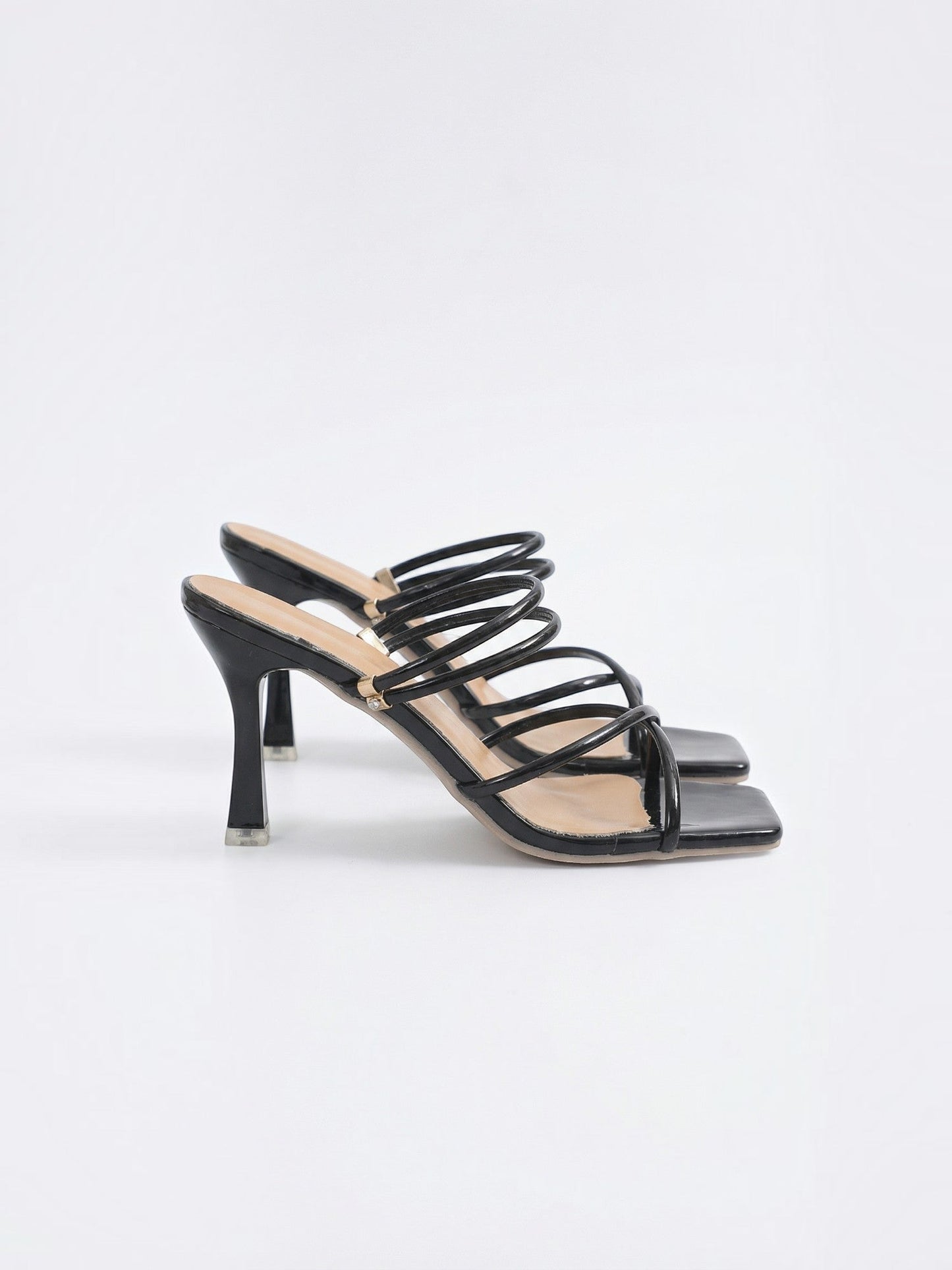 Women's Heel Sandals with Thin Straps