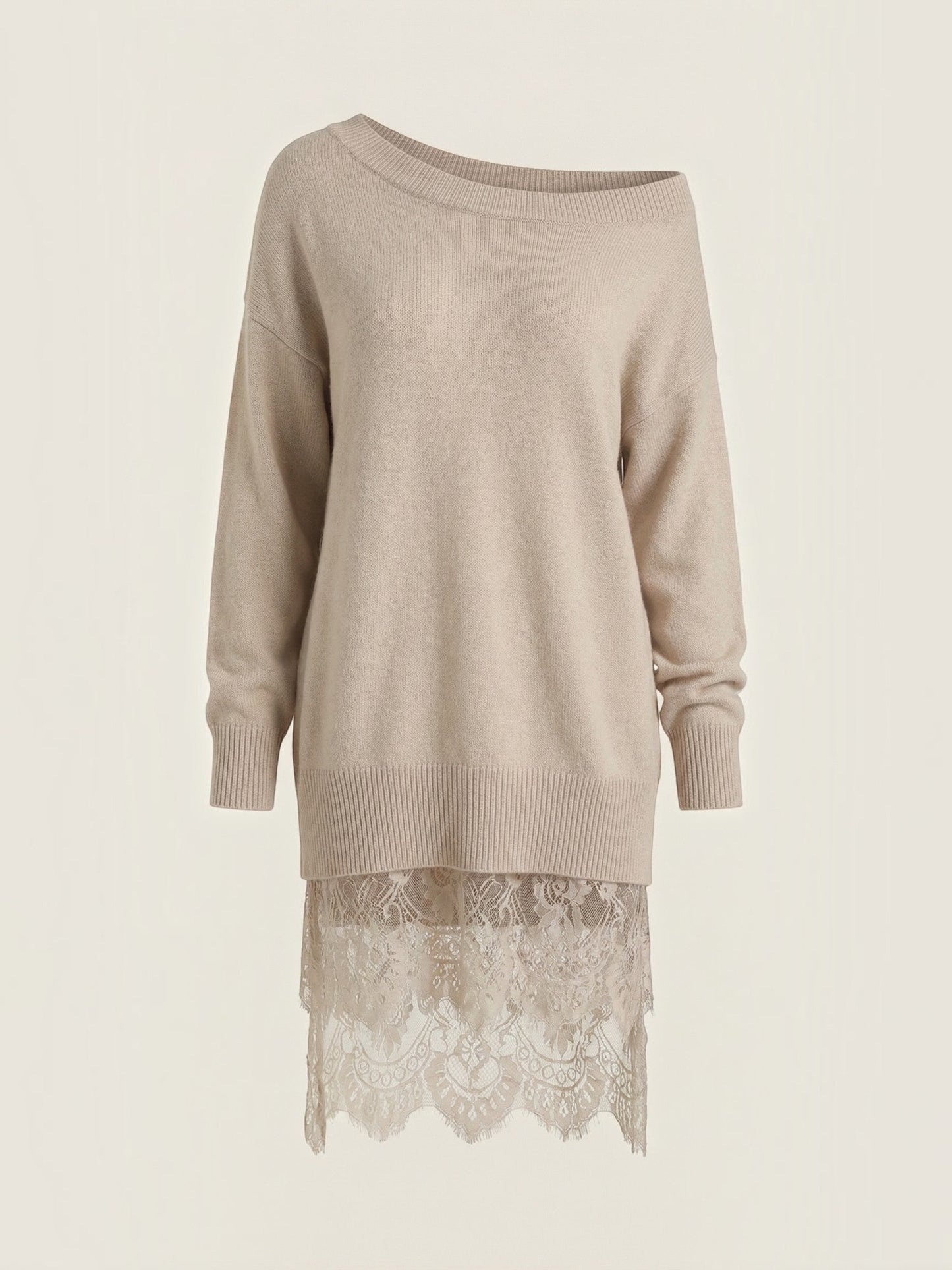 Women's Knit Mini Dress with Fitted Silhouette