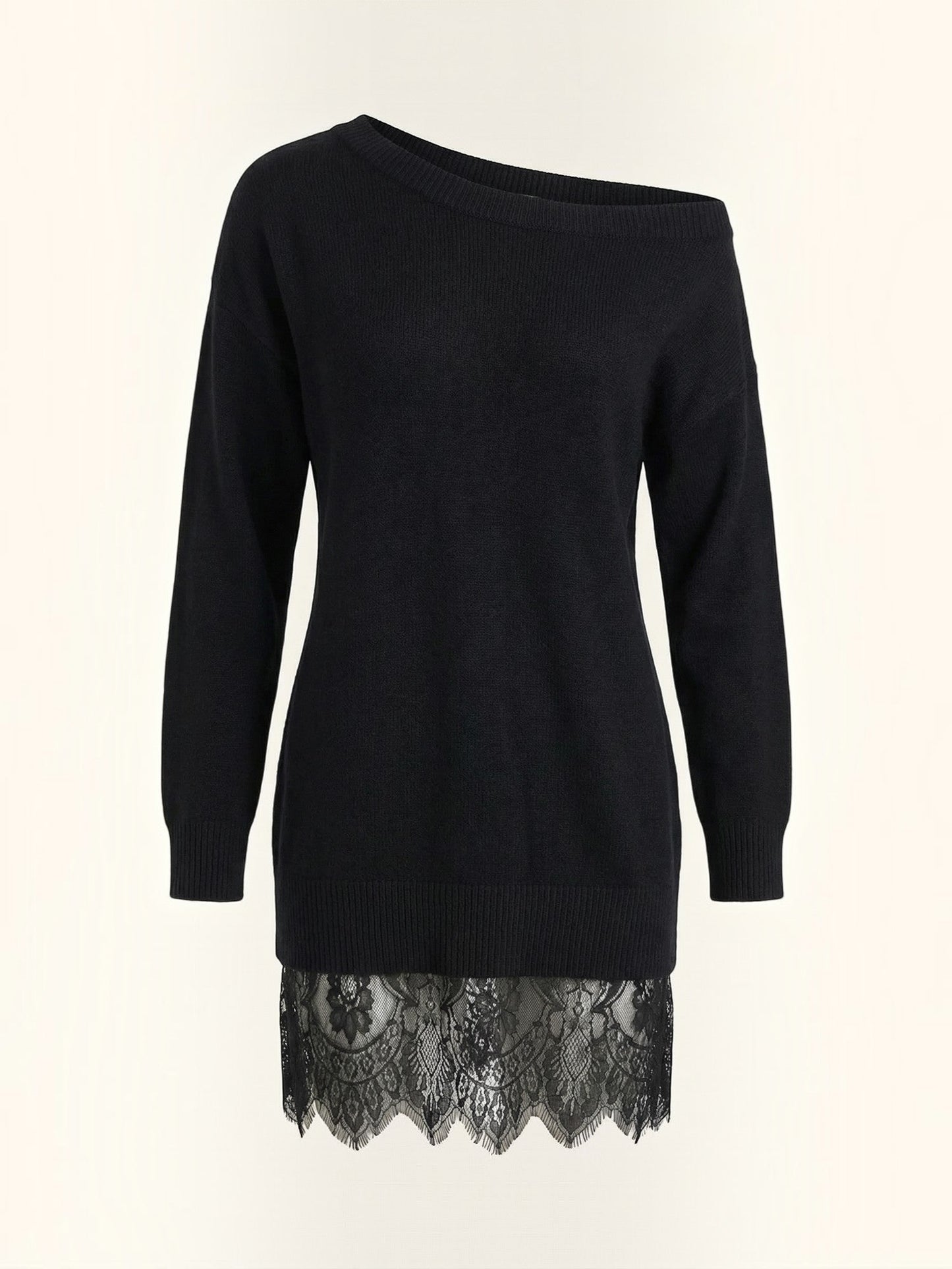 Women's Knit Mini Dress with Fitted Silhouette