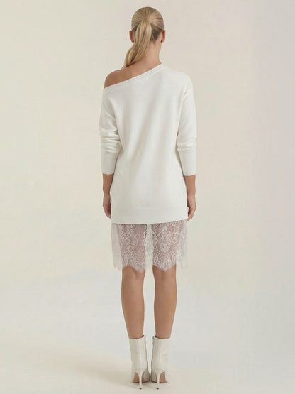 Women's Knit Mini Dress with Fitted Silhouette
