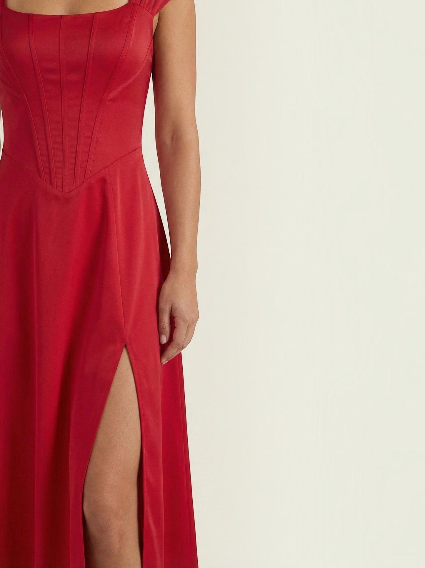 Women's Midi Summer Dress with Flowing Silhouette