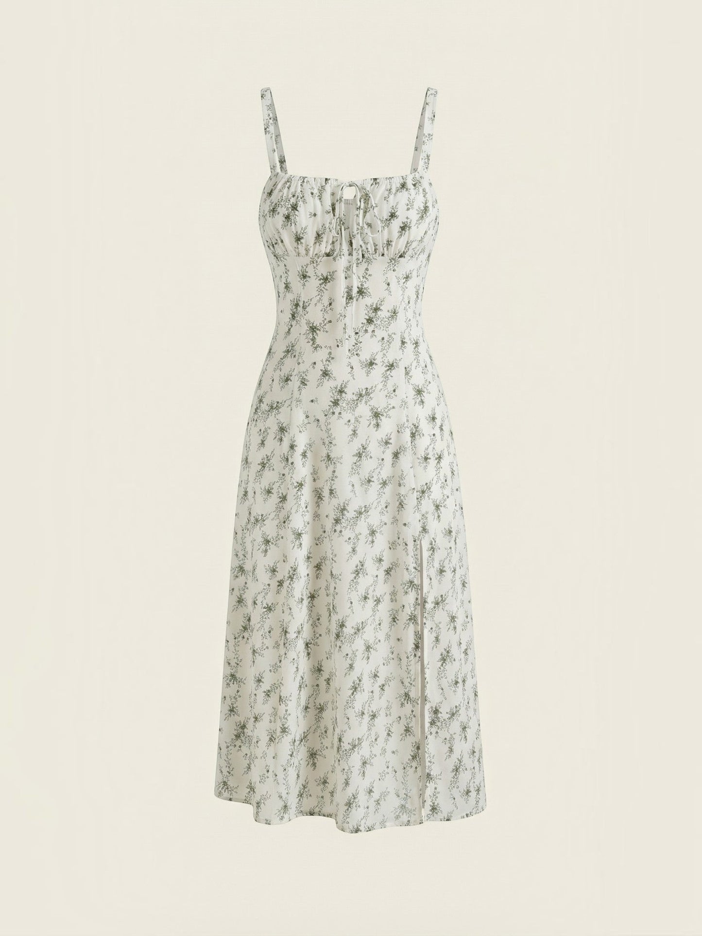 Women's Midi Summer Dress with Relaxed Fit