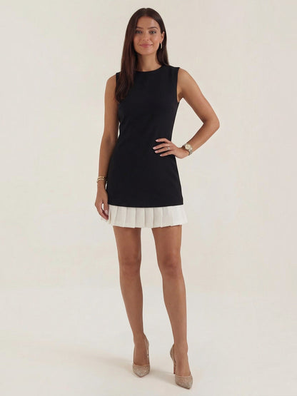 Women's Sleeveless A Line Mini Dress