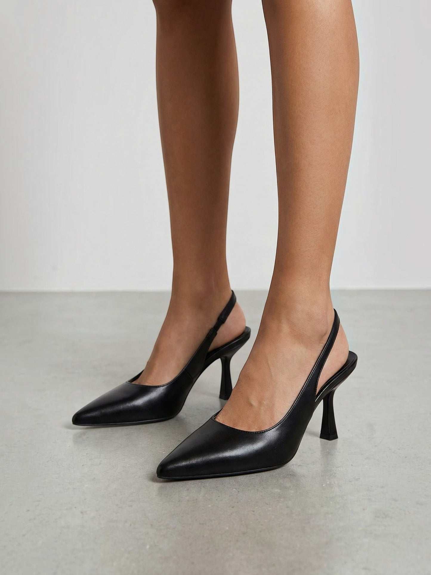 Women's Slingback Pumps with Pointed Toe