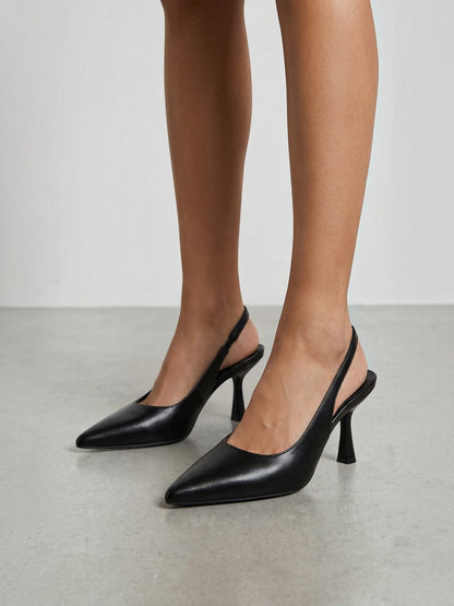 Women's Slingback Pumps with Pointed Toe