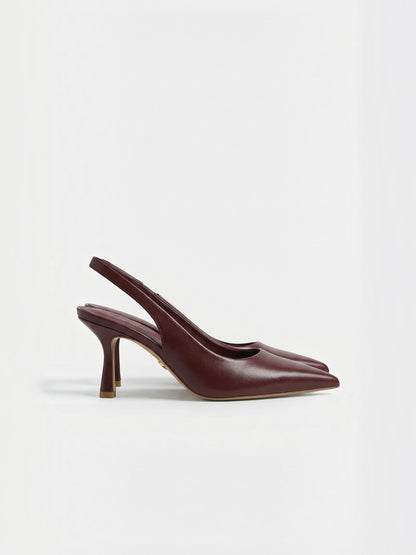 Women's Slingback Pumps with Pointed Toe