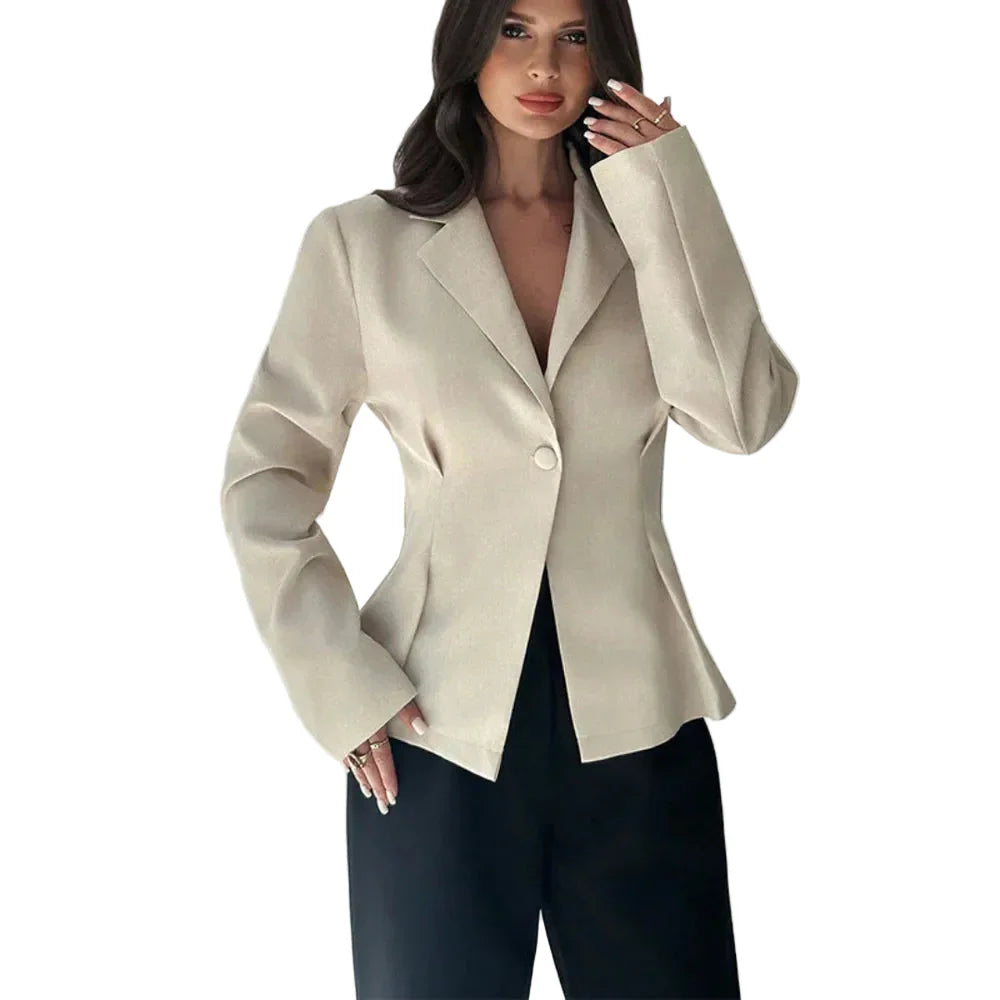 Women’s Tailored Single Button Blazer